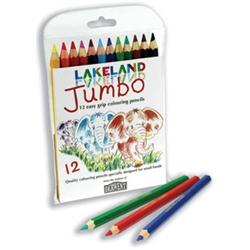 Lakeland Jumbo Pencils Assorted Ref 33326 [Pack